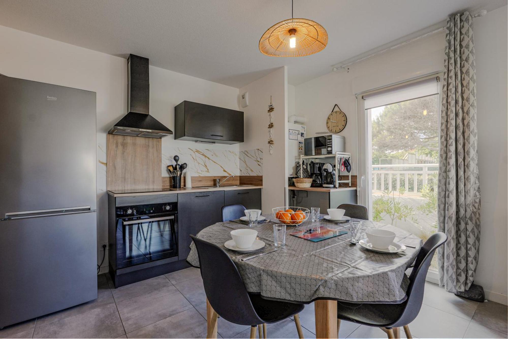 Appartement T2 Ideal 2 Personnes-150 M De La Plage 比斯卡罗斯 外观 照片
